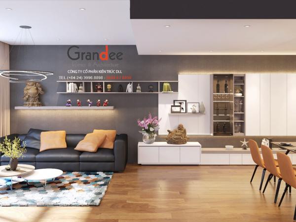 Thiết kế nội thất chung cư Sun Grand City
