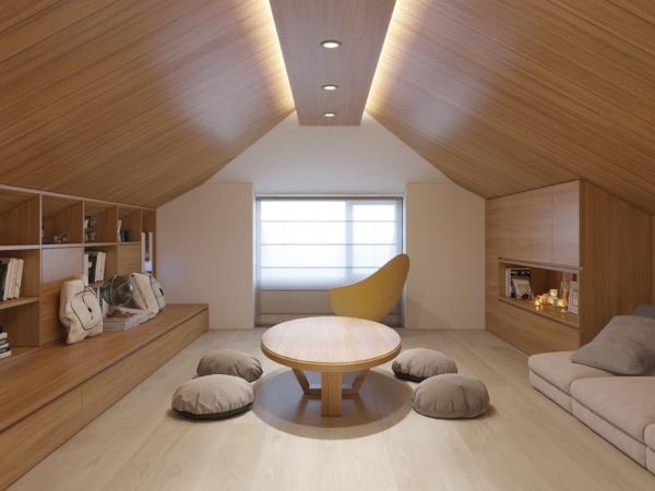 Thiết kế nội thất phòng sinh hoạt chung áp mái biệt thự Splendora An Khánh Hà Nội 1