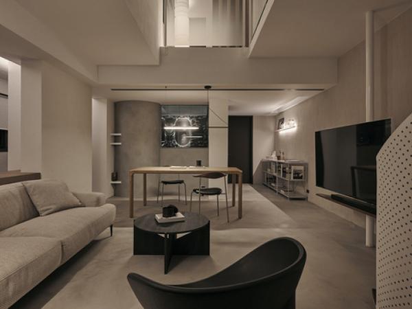 Căn hộ 2 tầng thiết kế theo phong cách tối giản đẹp mê mẩn